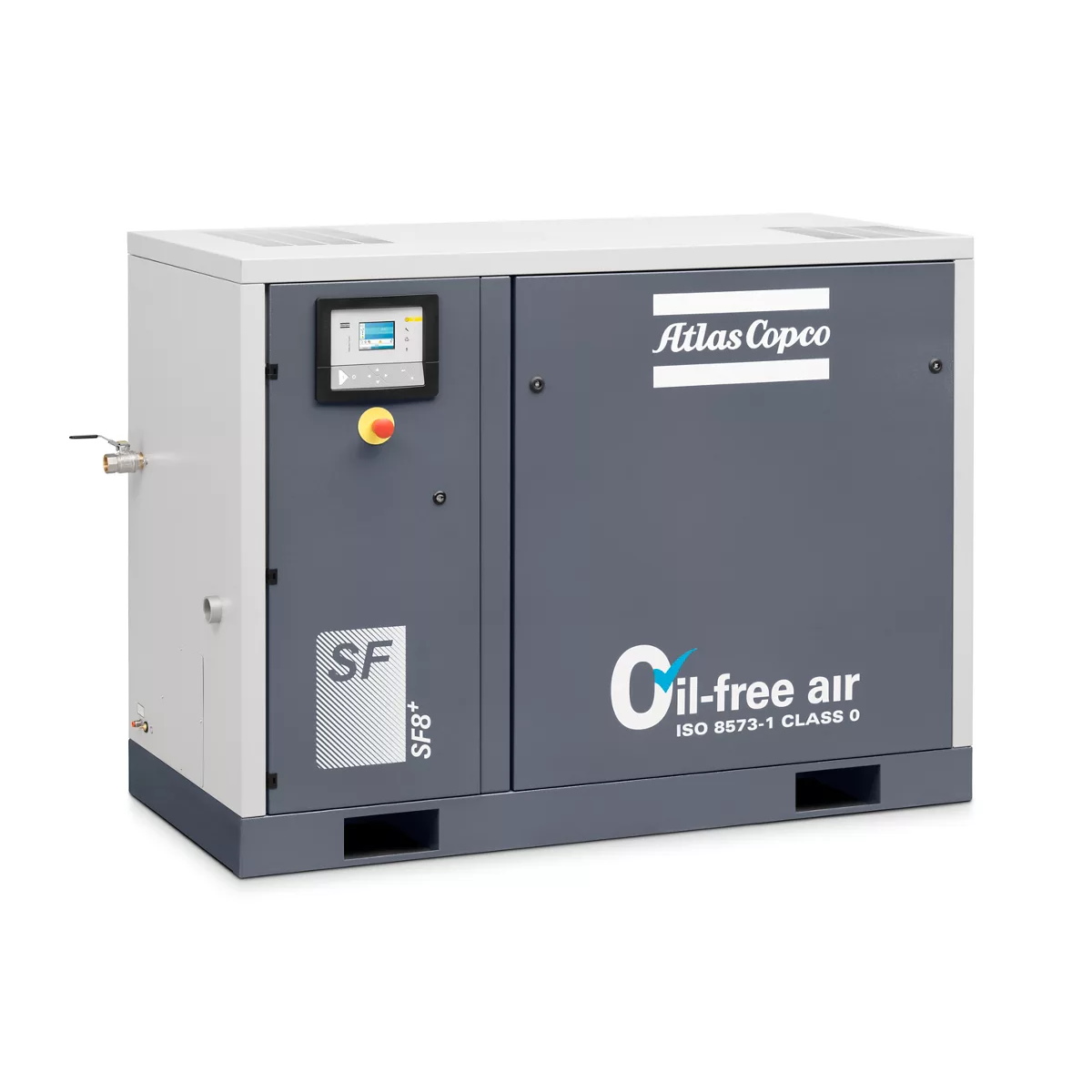 Atlas Copco Scrollkompressor SF 11+ FF - 10 bar inkl. Kältetrockner LC