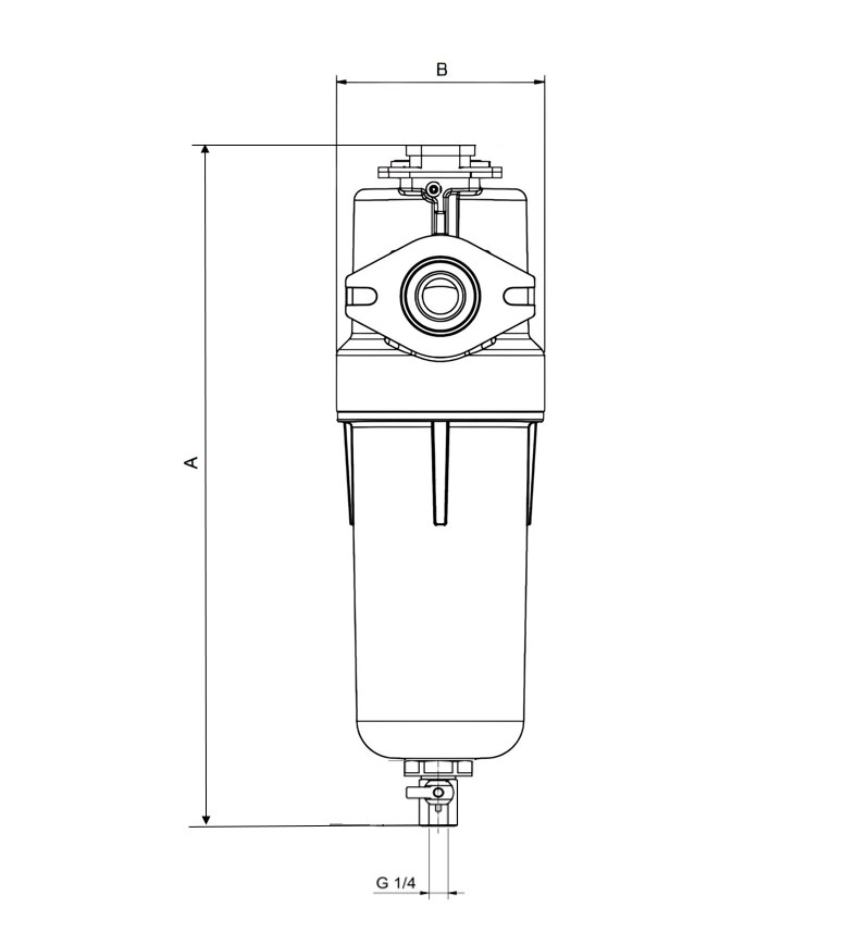 Atlas Copco Aktivkohlefilter QD 7+ ohne inPASS