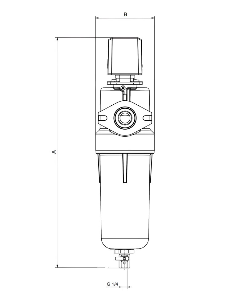 Atlas Copco Partikelfilter PDp 7+ inPASS
