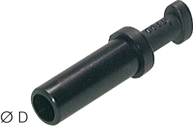 Verschlussstopfen für 6mm Steckanjschlüsse, IQS-Standard